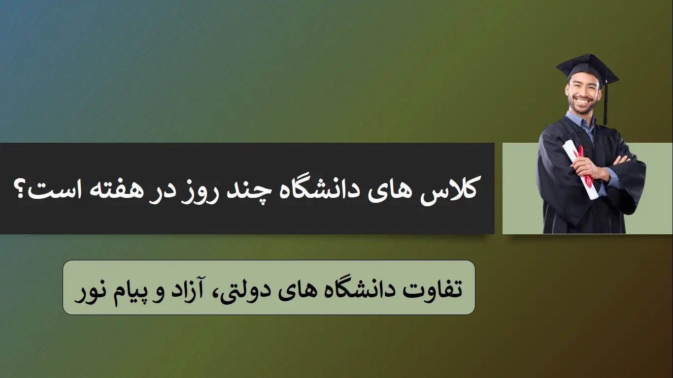 How-many-days-a-week-are-university-classespng کلاسهای دانشگاه چند روز در هفته است