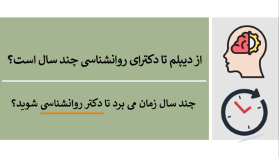از دیپلم تا دکترای روانشناسی چند سال است