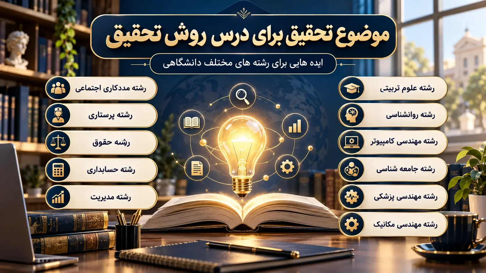 موضوع تحقیق برای درس روش تحقیق