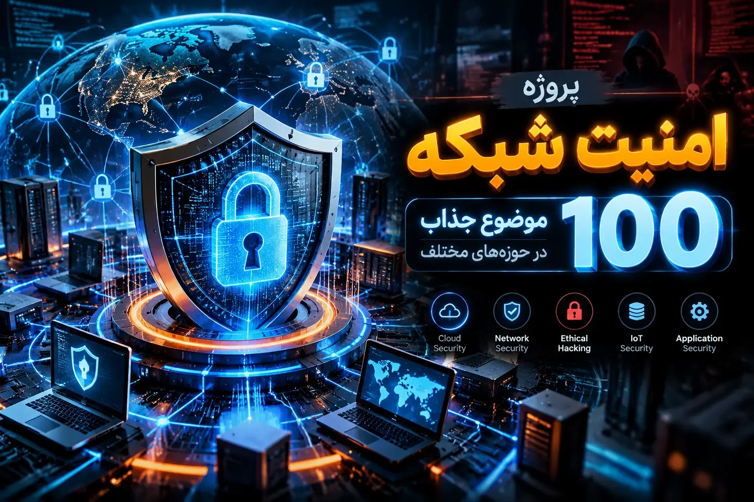 موضوع پروژه امنیت شبکه