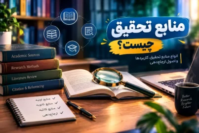 منابع تحقیق چیست