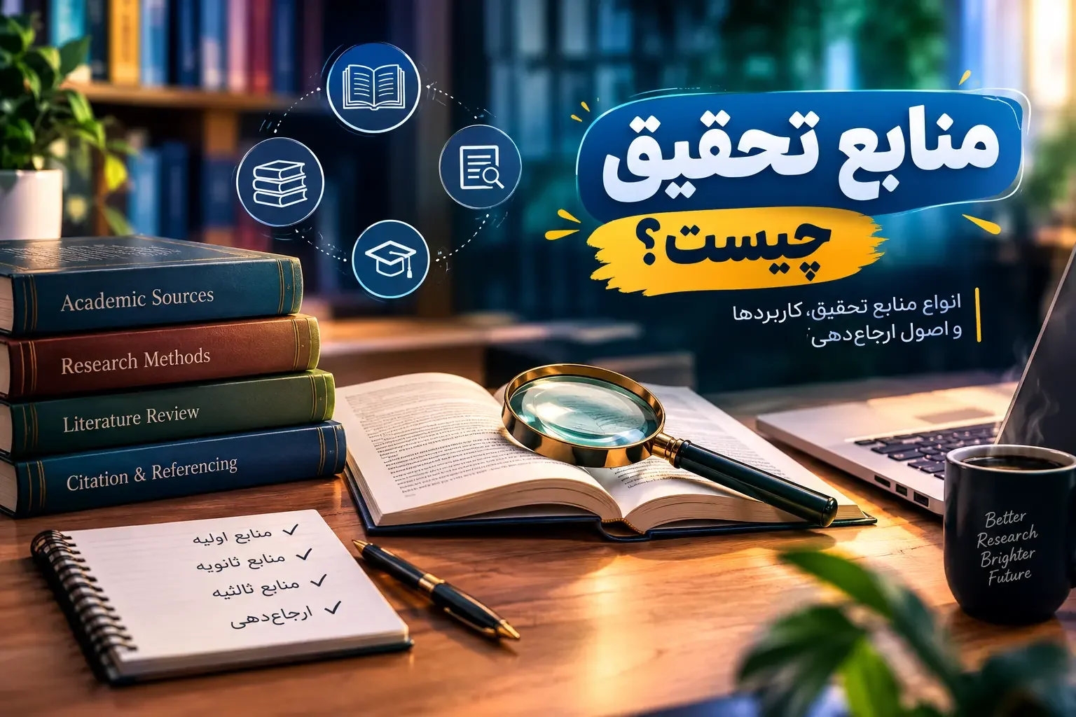 منابع تحقیق چیست